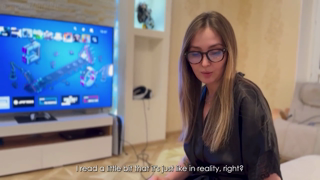 Stepson Fucks Stepmom While She's in Virtual Reality.mp4