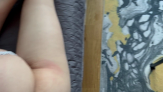 Pussy prank ended swallowing cum. Put her vibrating ,while cute relax-(1080p25).mp4