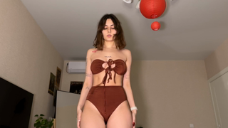 A student looking for ways to earn more money, so she takes off her lingerie for wealthy Europeans [662f827aded58].mp4